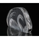 Mats Jonasson Wildlife glasskulptur af svane med unge