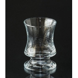 Holmegaard Ships Glass, Water glass broad base, capacity 25 cl.