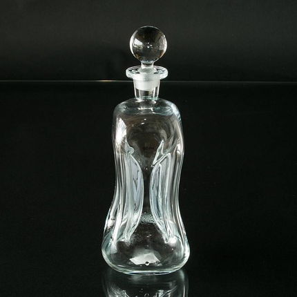 Holmegaard Glas Klukflaske med låg