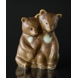 Zwei Bärenjunge, Figur von Knud Basse H17cm