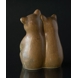 Zwei Bärenjunge, Figur von Knud Basse H17cm
