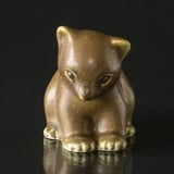 Bear, Ceramic figurine by Knud Basse 9 cm