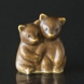 Zwei Bären, Figur von Knud Basse 7 cm