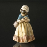 Lladro figurine Girl with Baskett, 20 cm
