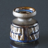 Blue Soholm candleholder no. 3342, 7cm