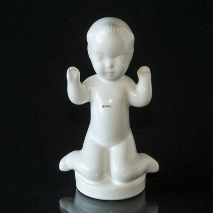 Soholm White Figurine Peter Happy
