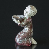 Michael Andersen candleholder, Figurine of Child Holding the Candle