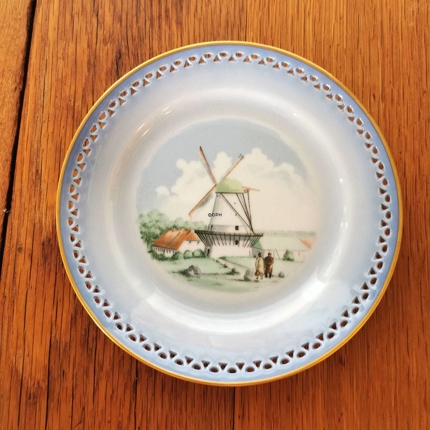 Dänemark Geschirr  Teller (Düppeler Mühle), Bing & Gröndahl