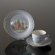 Denmark Dinner set Cup (Rosenborg Castle) and Plate (Kalundborg Cathedral), Bing & Grondahl