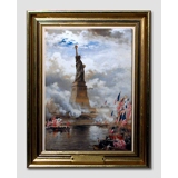 The Statue of Liberty, painting