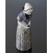 Kvinde med salmebog, nr. 4418-3 Stor, keramik, Michael Andersen & Søn