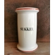 Bing & Grondahl Spice jars, Large, "Sukker" (Sugar), no. 494