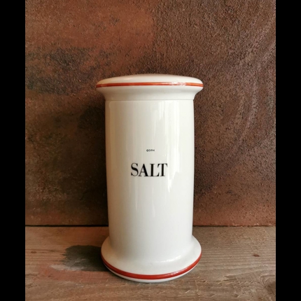 Bing & Gröndahl Gewürzglas, groß, "Salt, (Salz), Nr. 494