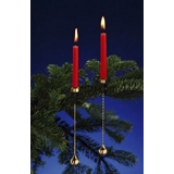 Asmussen Hamlet Design Kerzenhalter für Weihnachtsbaum, gedreht