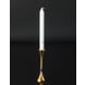 Asmussen Hamlet design Hexa candlestick, gold with black ball, large