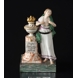 Friendship Figurine with women dressed al Greco, Royal Copenhagen overglaze figurine