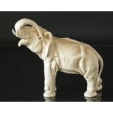 Elephant with Lifted Trunk, Royal Dux figurine