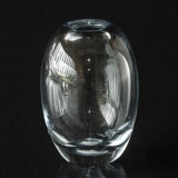 Holmegaard Oval Glass Vase