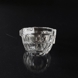 Crystal glass small bowl wiith engravings