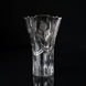 Glas vase med slibninger