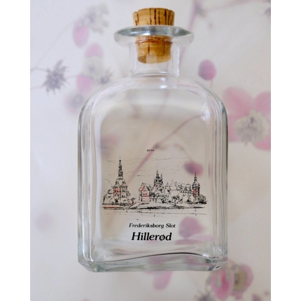 Holmegaard Turistflaske med motiv fra Hillerød