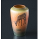 Ipsen Vase with deer no. 635