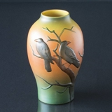 Ipsen Vase with Birds on branch, no. 453