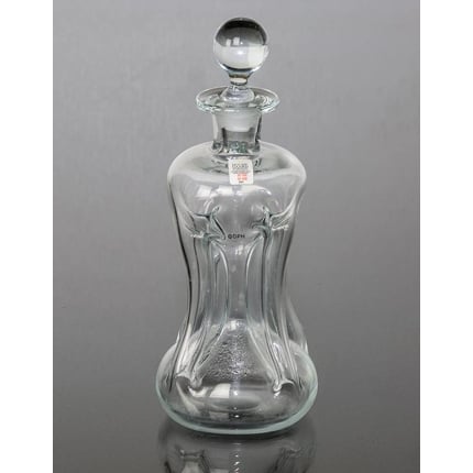 Holmegaard Glug-bottle with Lid, glass