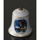 Rorstrand Christmas bell, motif no. 3 and 4, set of two