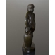 Just Andersen Figur, Nøgen kvinde med håndklæde, Diskometal