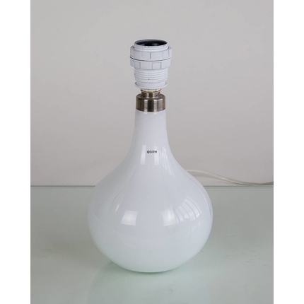 Holmegaard Bordlampe Helios, hvid, mellem - Udgået af produktion
