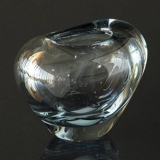 Heart Vase, Per Lutken Holmegaard, glass