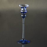 Holmegaard Cassiopeia Candlesticks, Blue, Medium