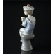 Lladro Figurine No. 6196, Seaside Companions