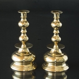 Vintage Brass candle sticks, 23 cm. 2 pce.