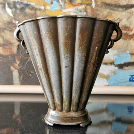 Just Andersen Vase Nr. D 20, Zinn