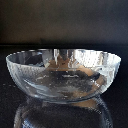 Möwe Schale ohne Goldkante