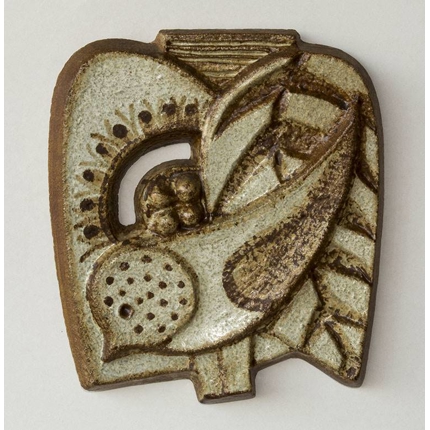Relief with Bird, Soholm Stoneware No. 3589-2