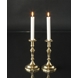 Old English brass candle sticks, 21cm. 2 pce.