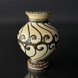 Kähler HAK stoneware vase in Art Deco Style