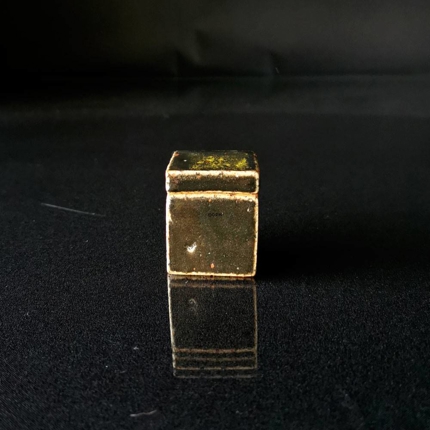 Gunhild Aaberg, kleine eckige Deckeldose Nr. 68 - Lille Strandstræde, Dänemark