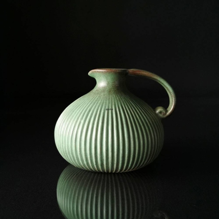 Michael Andersen grøn keramik kande nr. 4803