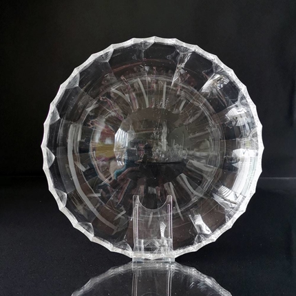 Kuchenplatte aus Prismenglas (Sehr kleiner Abplatzer am Rand)