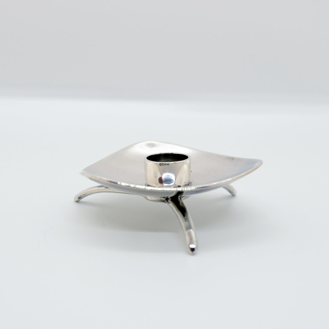 Cohr Denmark Atla versilberter Kerzenhalter für kleine Kerzen (Christbaumkerzen)