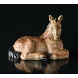 Føl (Hest) liggende, Keramik