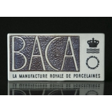Royal Copenhagen BACA sign