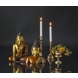 Old brass candle stick ´26 cm