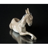 Lladro figurine of donkey, lying