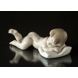 Lladro figurine of baby, lying "Sleepy time"