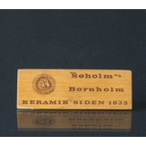 Søholm Bornholm 1835 skilt af træ